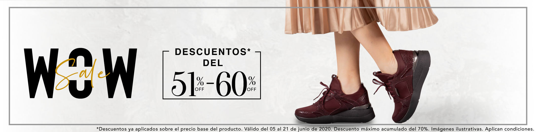 Zapatos Para Mujer Entre 51% y 60% Off