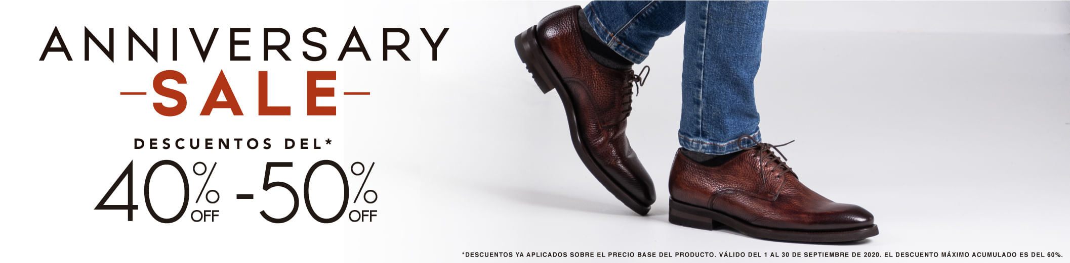 Zapatos Para Hombre Entre 40% y 50% Off