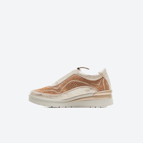 Zapato Plano Stonefly Cream 38 Mujer