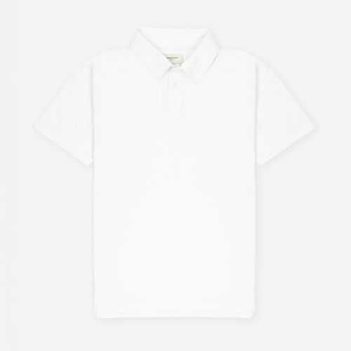 The Stretch Pique Polo Casual Hombre Freeport PWAJ Blanco