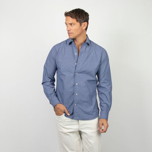 The High-Stand Collar Shirt Camisa Freeport Hombre