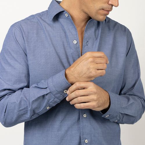 The High-Stand Collar Shirt Camisa Freeport Hombre