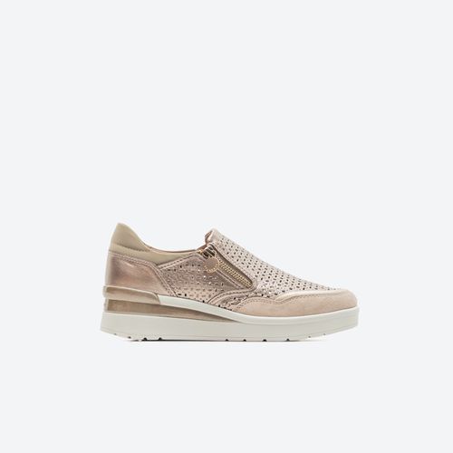 Zapato Plano Stonefly Cream 50 Mujer