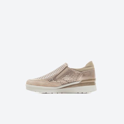 Zapato Plano Stonefly Cream 50 Mujer