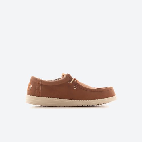 Zapato Plano Hey Dude Wally Leather Hombre