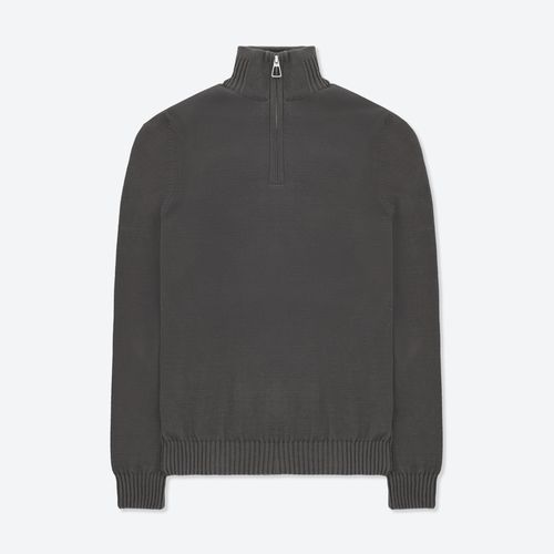 The Knit Cotton Quarter-Zip Jumper Buzo Freeport Hombre