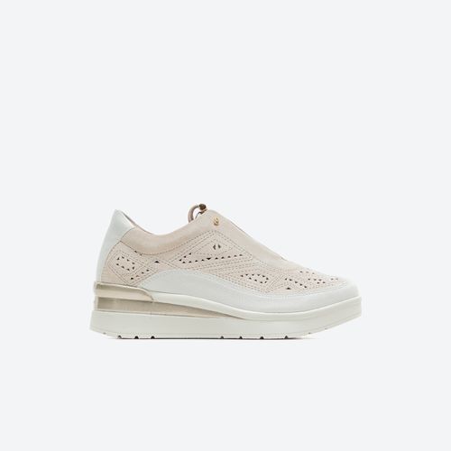 Zapato Plano Stonefly Cream 21 Mujer