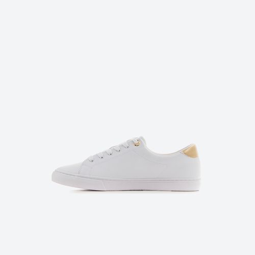 Tenis Tommy Shoes Gold Cupsole Mujer