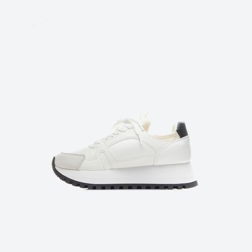 Tenis Calvin Klein Laceup Mix Mujer