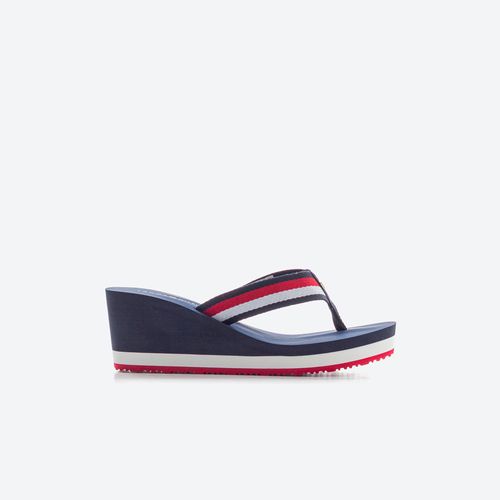 Sandalia Tommy Shoes Wedge Beach Mujer