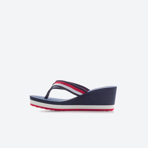Sandalia Tommy Shoes Wedge Beach Mujer