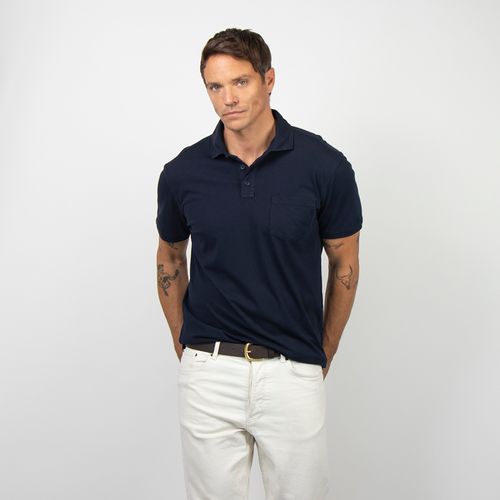 The Cotton Pocket Polo Freeport Hombre