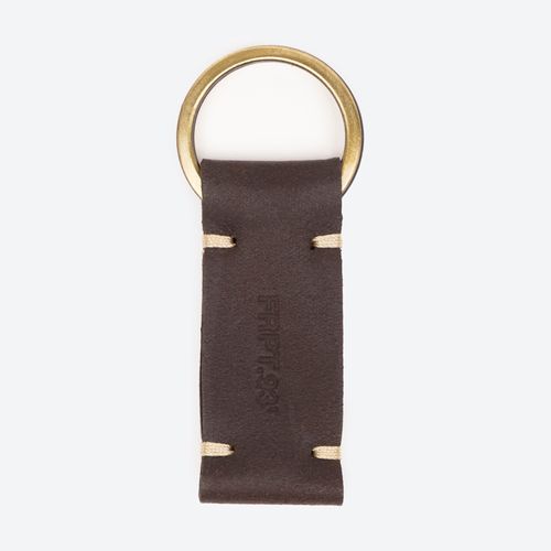 The Leather Keychain Llavero Freeport