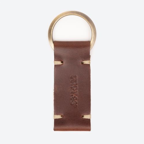 The Leather Keychain Llavero Freeport