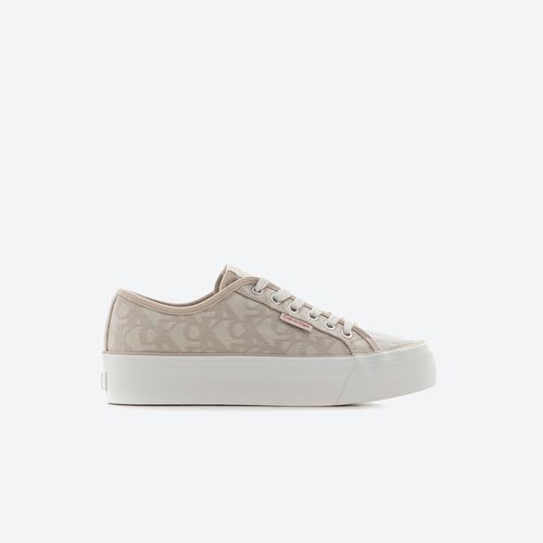 Tenis Calvin Klein Flatf Jacquard Mujer
