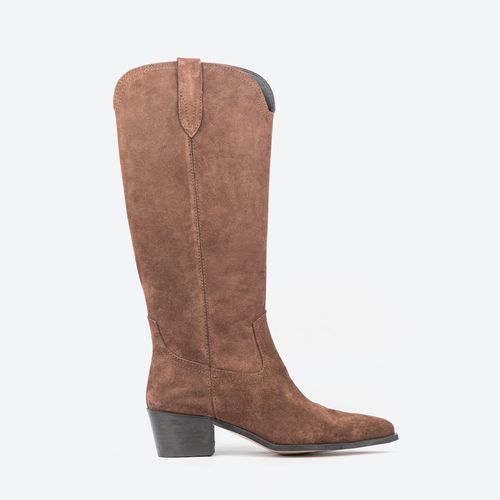 The Knee-High City Western Boot Bota Freeport Mujer