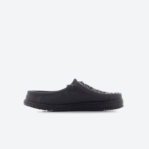 Mocasin Hey Dude Wally Slip Stretch Canvas Hombre
