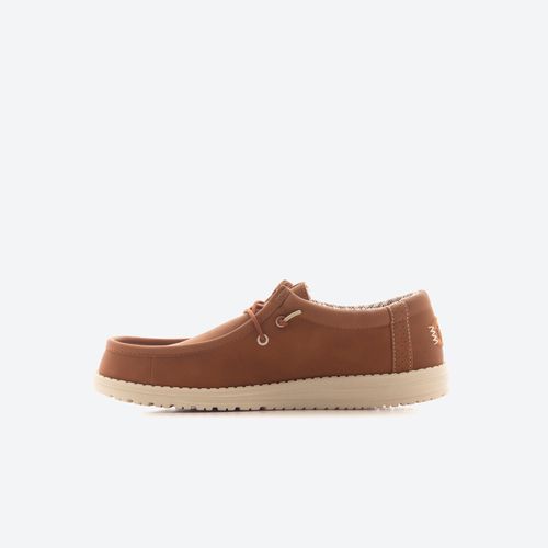 Zapato Plano Hey Dude Wally Leather Hombre