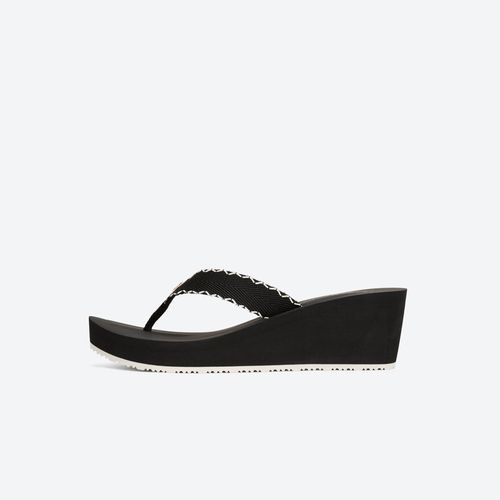 Sandalia Tommy Shoes Wedge Beach Mujer