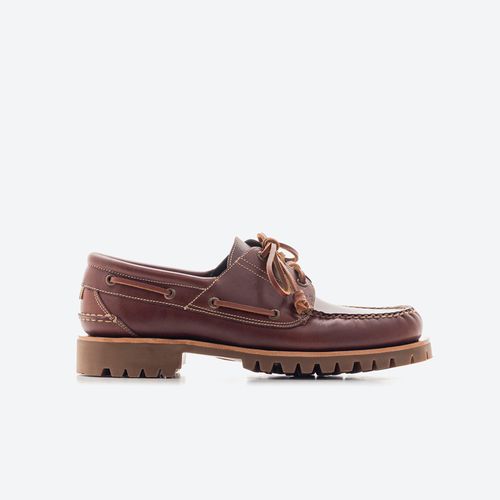 The Lug 3-Eye Boat Shoe Zapato Freeport Hombre