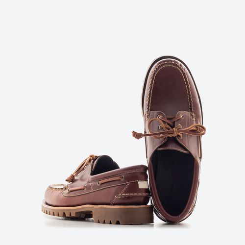 The Lug 3-Eye Boat Shoe Zapato Freeport Hombre