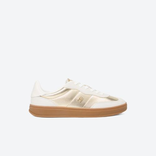 Tenis Tommy Shoes Metallic Mujer