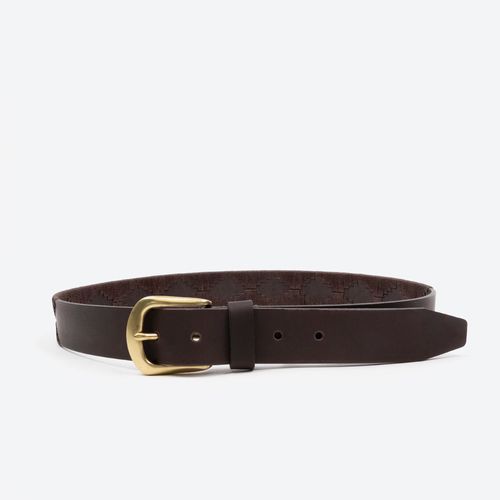 The Leathercraft Stitch Belt Correa Hombre Freeport Hombre
