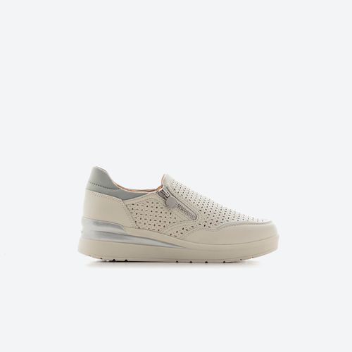 Zapato Plano Stonefly Cream 50 Mujer