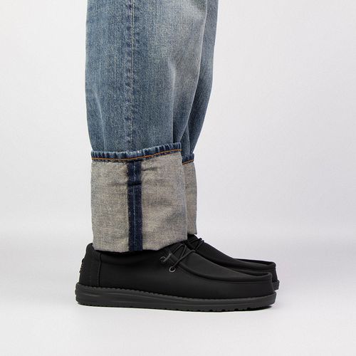 Zapato Plano Hey Dude Wally Leather Hombre