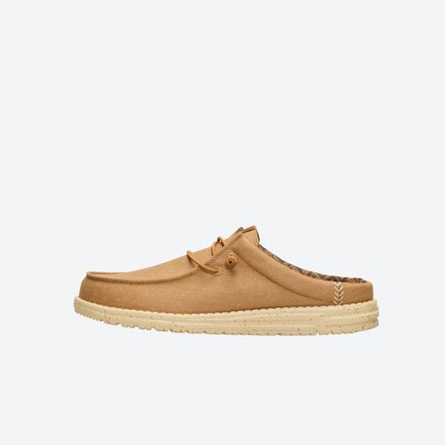 Mocasin Hey Dude Wally Slip Stretch Canvas Hombre