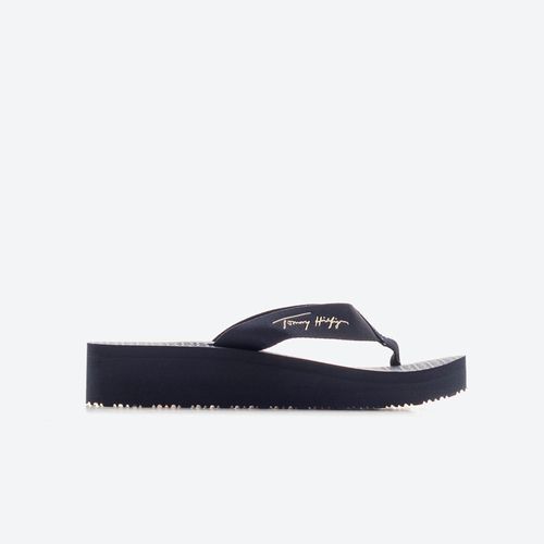 Sandalia Tommy Shoes Signature Beach Mujer