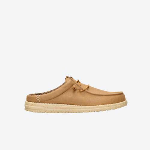 Mocasin Hey Dude Wally Slip Stretch Canvas Hombre