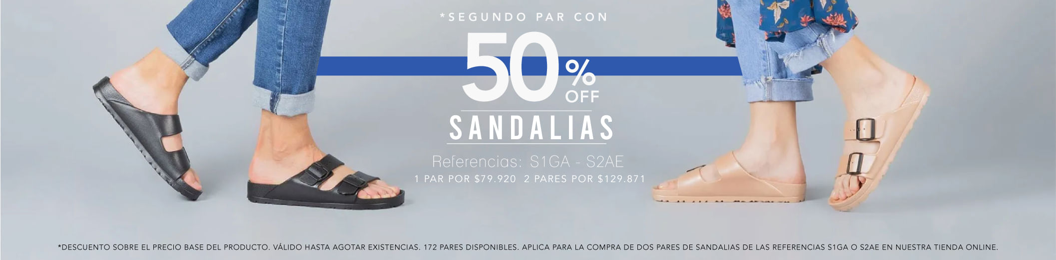 Promoción Sandalias Freeport